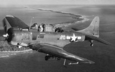 Douglas SBD Dauntless two seat carrier based scout and dive bomber